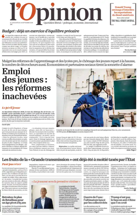 Cover of L'Opinion