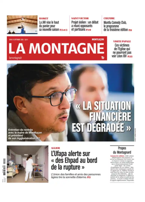 Cover of La Montagne (Montlucon)