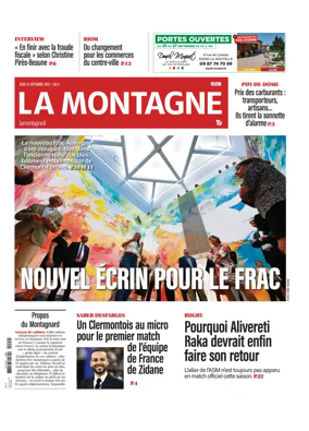 Cover of La Montagne (Riom)