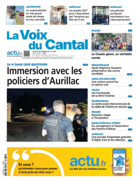 Cover of La Voix du Cantal