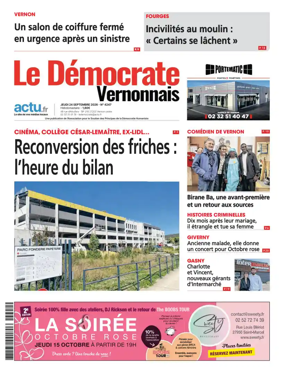 Cover of Le Democrate Vernonnais