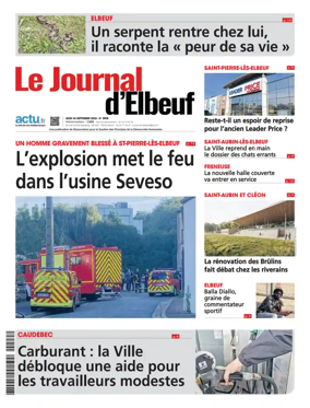 Cover of Le Journal d'Elbeuf