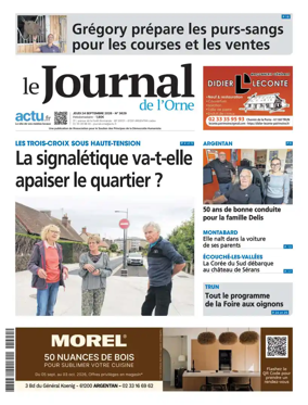 Cover of Le Journal de l'Orne