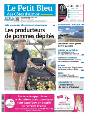 Cover of Le Petit Bleu