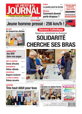 Cover of Le Petit Journal - L'hebdo local de l'Aveyron