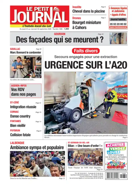 Cover of Le Petit Journal - L'hebdo local du Lot