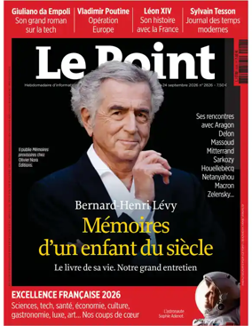 Cover of Le Point