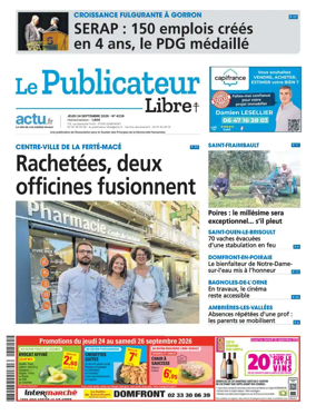 Cover of Le Publicateur Libre