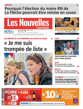 Cover of Les Nouvelles - L'Echo Flechois (FL)
