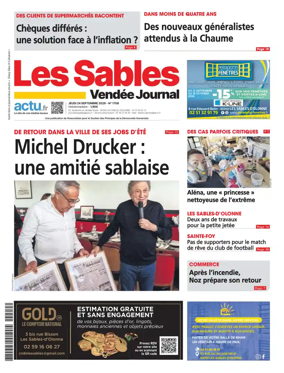 Cover of Les Sables Vendee Journal