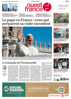 Cover of Ouest France (Dinan)