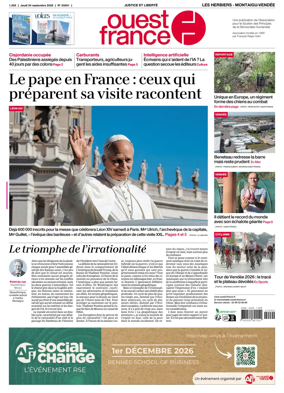 Cover of Ouest France (Les Herbiers / Montaigu)