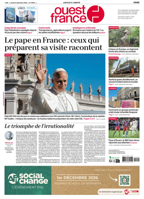 Cover of Ouest France (Orne)