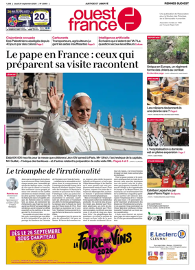 Cover of Ouest-France (Rennes Sud-Est)