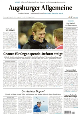 Cover of Augsburger Allgemeine (Land West)