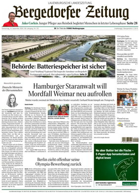 Cover of Bergedorfer Zeitung