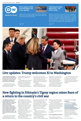 Cover of Deutsche Welle (English edition)