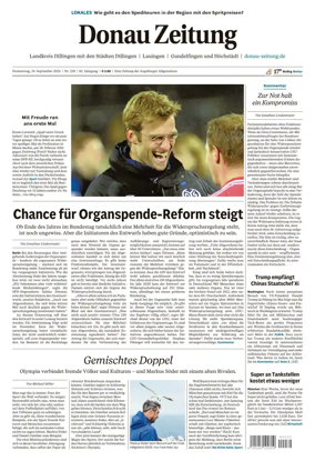 Cover of Donau Zeitung