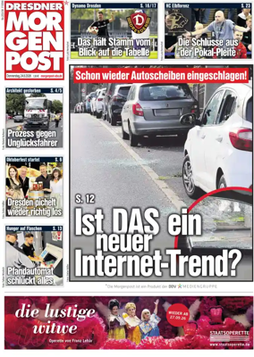 Cover of Dresdner Morgenpost