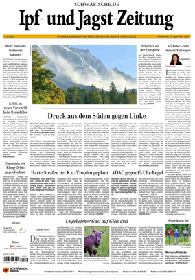 Cover of Ipf- und Jagst-Zeitung