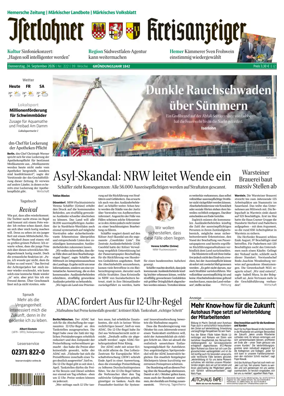 Cover of Iserlohner Kreisanzeiger und Zeitung (Iserlohn)