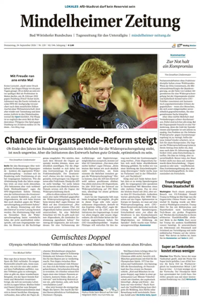 Cover of Mindelheimer Zeitung
