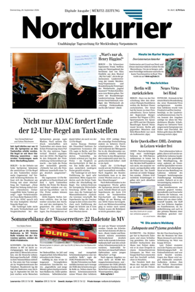 Cover of Muritz-Zeitung