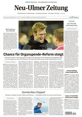 Cover of Neu-Ulmer Zeitung