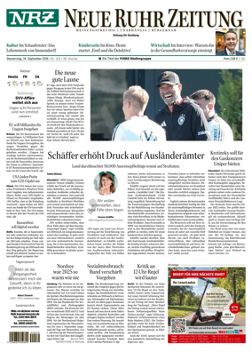 Cover of Neue Rhein Zeitung (Duisburg)