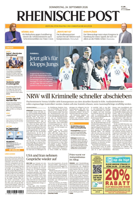 Cover of Rheinische Post Emmerich-Rees