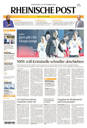 Cover of Rheinische Post Viersen