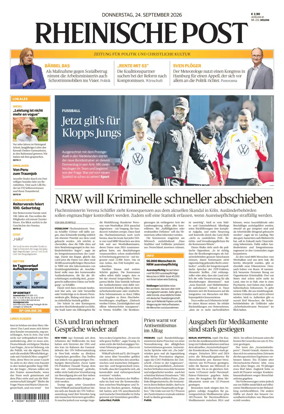 Cover of Rheinische Post - Wesel/Dinslaken