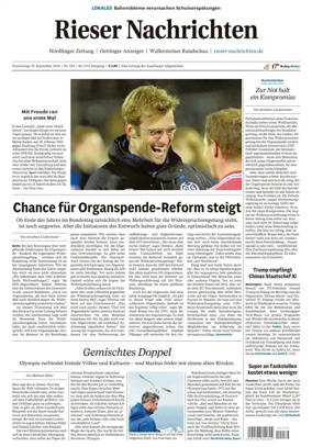 Cover of Rieser Nachrichten