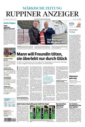 Cover of Ruppiner Anzeiger