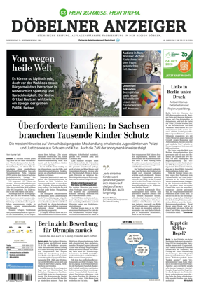 Cover of Sachsische Zeitung (Dobeln)