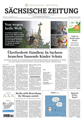 Cover of Sachsische Zeitung (Gorlitz & Niesky)