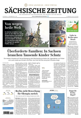 Cover of Sachsische Zeitung (Weiswasser)