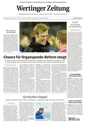 Cover of Wertinger Zeitung