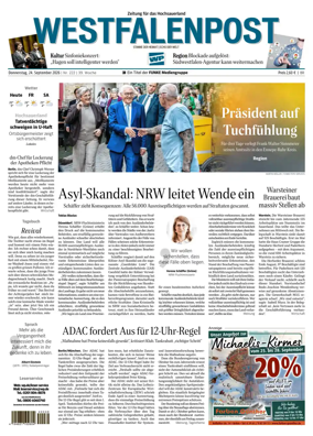 Cover of Westfalenpost (Brilon)