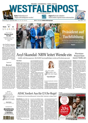 Cover of Westfalenpost (Meschede)