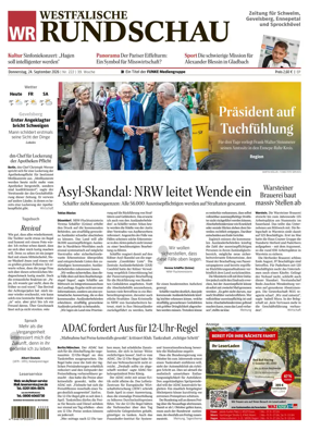 Cover of Westfalische Rundschau (Ennepetal)