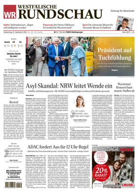 Cover of Westfalische Rundschau (Meschede)