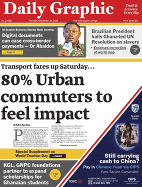 Cover of Daily Graphic