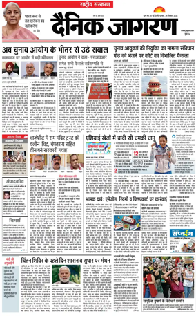 Cover of Dainik Jagran