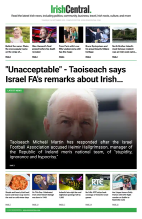 Cover of Irish Central