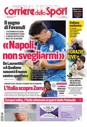 Cover of Corriere dello Sport (Campania)
