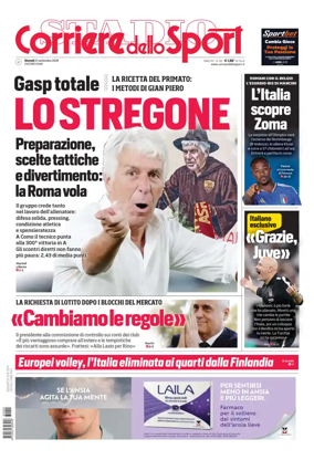 Cover of Corriere dello Sport (Roma)