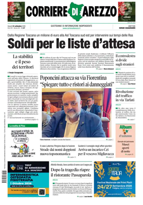 Cover of Corriere di Arezzo