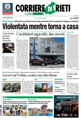 Cover of Corriere di Rieti