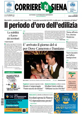 Cover of Corriere di Siena